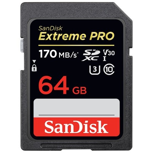 SANDISK 64GB Extreme Pro 170Mb