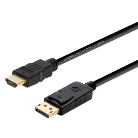 Cable HDMI M - DisplayPort M 2mt