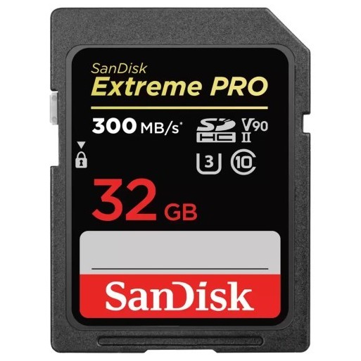 SANDISK 32GB ExtremePro 300 Mbs